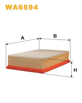 Wix Filters Luchtfilter WA6694