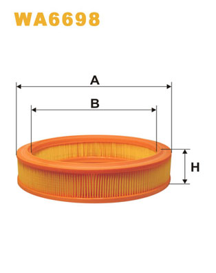 Wix Filters Luchtfilter WA6698