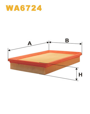 Wix Filters Luchtfilter WA6724