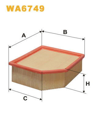 Wix Filters Luchtfilter WA6749