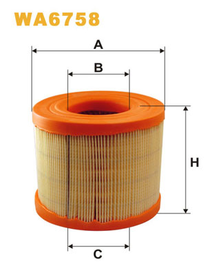 Wix Filters Luchtfilter WA6758