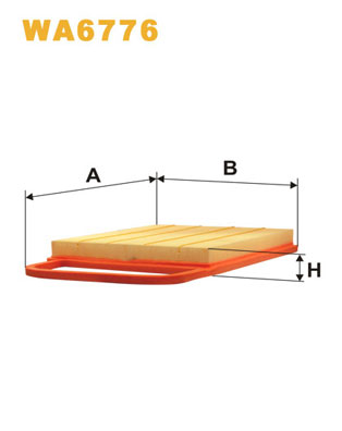 Wix Filters Luchtfilter WA6776
