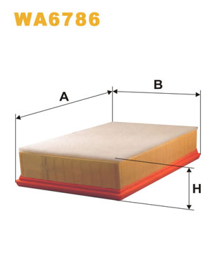 Wix Filters Luchtfilter WA6786