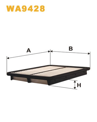 Wix Filters Luchtfilter WA9428