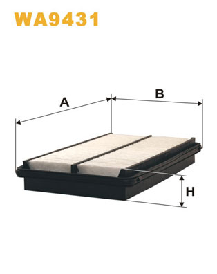 Wix Filters Luchtfilter WA9431