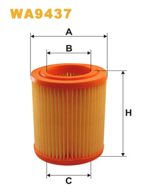 Wix Filters Luchtfilter WA9437