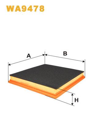 Wix Filters Luchtfilter WA9478