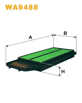 Wix Filters Luchtfilter WA9488