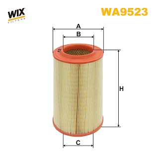 Wix Filters Luchtfilter WA9523