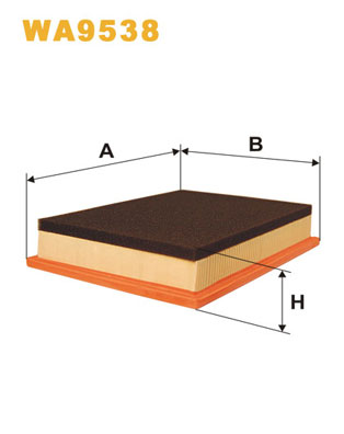 Wix Filters Luchtfilter WA9538