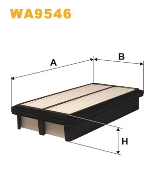 Wix Filters Luchtfilter WA9546