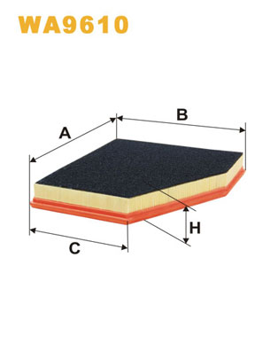 Wix Filters Luchtfilter WA9610