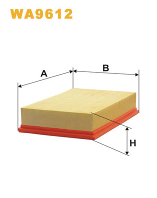 Wix Filters Luchtfilter WA9612
