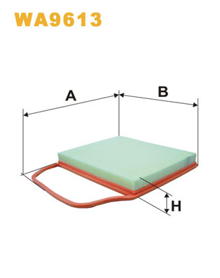 Wix Filters Luchtfilter WA9613