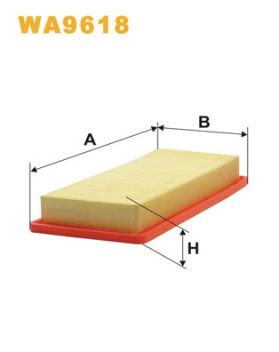 Wix Filters Luchtfilter WA9618