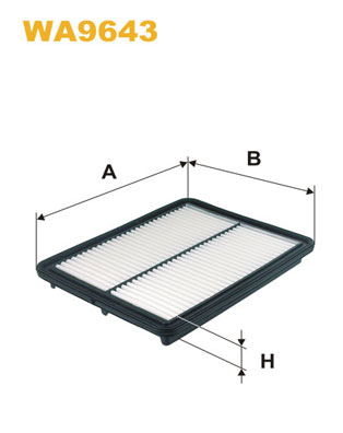 Wix Filters Luchtfilter WA9643