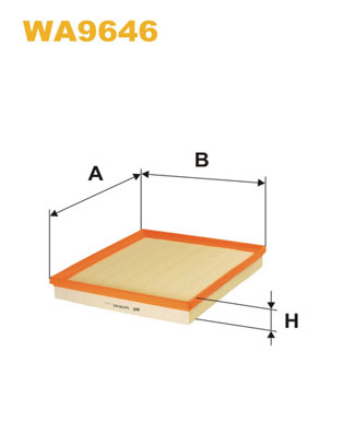 Wix Filters Luchtfilter WA9646