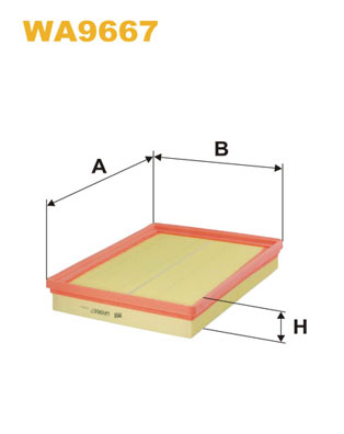 Wix Filters Luchtfilter WA9667
