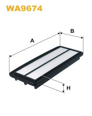 Wix Filters Luchtfilter WA9674