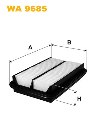 Wix Filters Luchtfilter WA9685