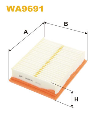 Wix Filters Luchtfilter WA9691