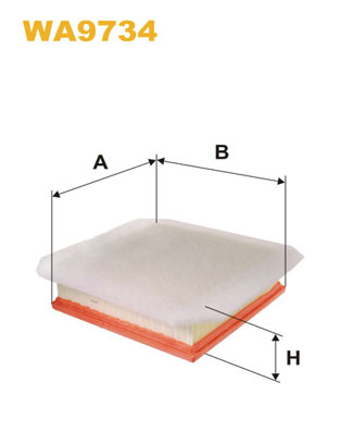 Wix Filters Luchtfilter WA9734