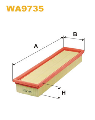 Wix Filters Luchtfilter WA9735
