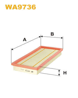 Wix Filters Luchtfilter WA9736
