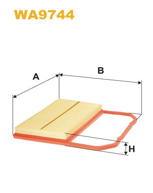 Wix Filters Luchtfilter WA9744