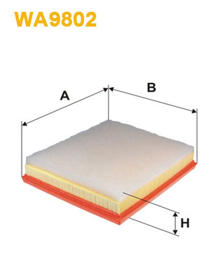 Wix Filters Luchtfilter WA9802