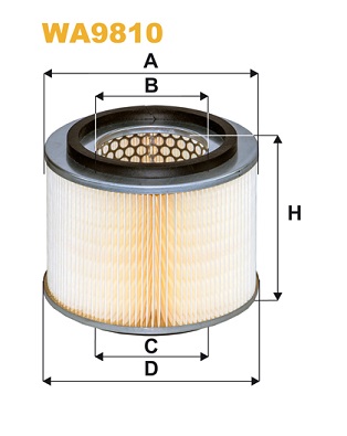 Wix Filters Luchtfilter WA9810