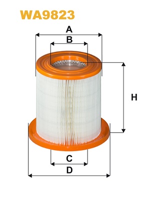 Wix Filters Luchtfilter WA9823