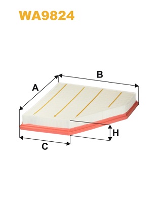 Wix Filters Luchtfilter WA9824