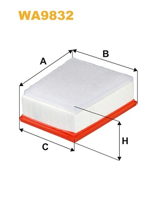 Wix Filters Luchtfilter WA9832