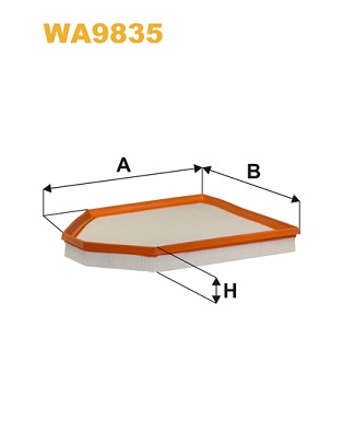 Wix Filters Luchtfilter WA9835