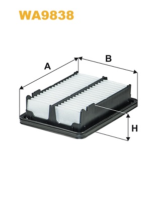 Wix Filters Luchtfilter WA9838