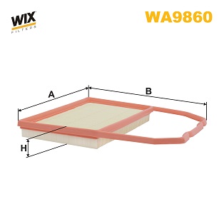 Wix Filters Luchtfilter WA9860