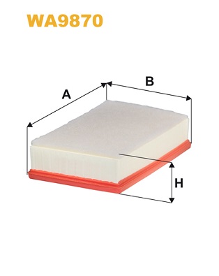 Wix Filters Luchtfilter WA9870