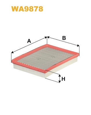 Wix Filters Luchtfilter WA9878