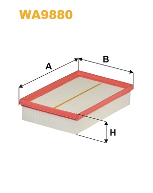 Wix Filters Luchtfilter WA9880