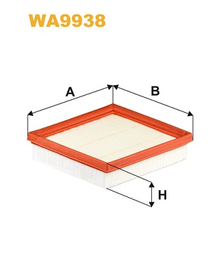 Wix Filters Luchtfilter WA9938