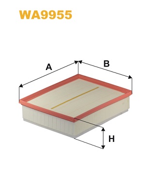 Wix Filters Luchtfilter WA9955