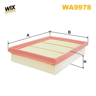 Wix Filters Luchtfilter WA9978