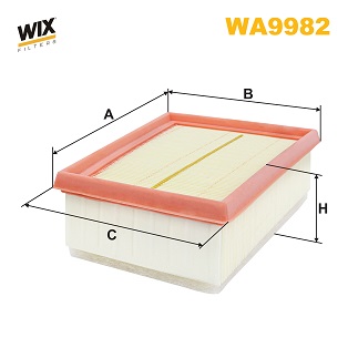 Wix Filters Luchtfilter WA9982