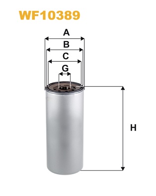 Wix Filters Brandstoffilter WF10389