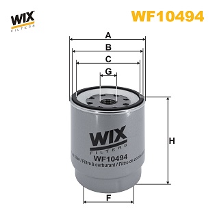 Wix Filters Brandstoffilter WF10494