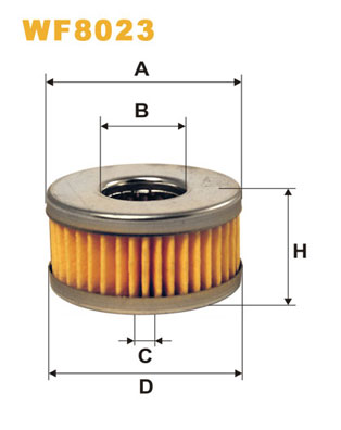 Wix Filters Brandstoffilter WF8023