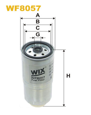 Wix Filters Brandstoffilter WF8057