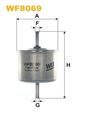 Wix Filters Brandstoffilter WF8069