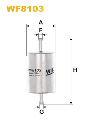 Wix Filters Brandstoffilter WF8103